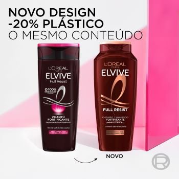 LORAL PARIS Elvive Full Resist Shampoo Antiquebra Da Escovagem